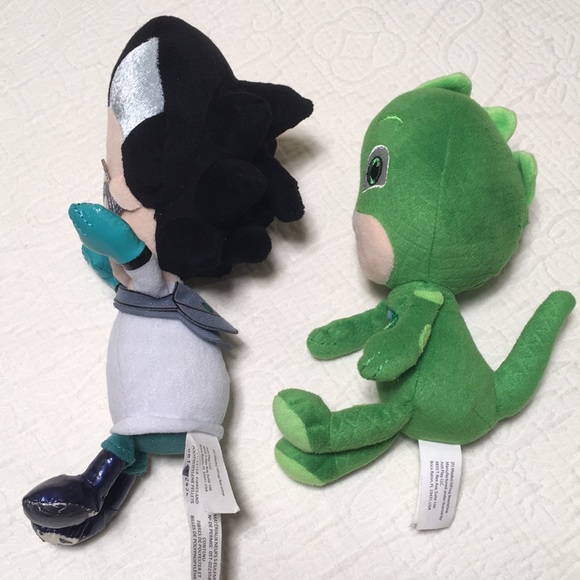 8”& 10” PJ Masks Greg and Romeo Plush Dolls - Picture 5 of 16